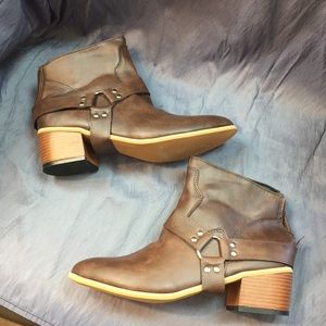 Brand New Buckle Booties